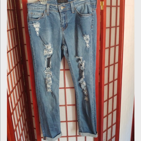 Love Culture Denim - Love Culture Light Denim Distressed Jeans